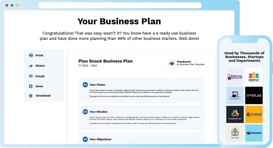 free business plan software download for mac